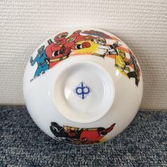 未使用品　茶碗　陶器　平成 レトロ　忍者戦隊　カクレンジャーの画像