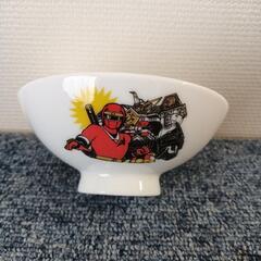 未使用品　茶碗　陶器　平成 レトロ　忍者戦隊　カクレンジャーの画像