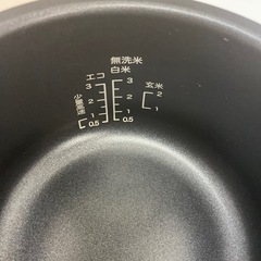 ニトリ　マイコン炊飯ジャー　EP2S01 WHの画像