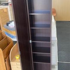 鏡付き収納棚 スリム　リサイクルショップ宮崎屋　住吉店　25.9.2の画像