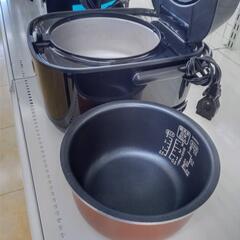 リユースのサカイ太田店★ジモティ割あり★ アイリスオーヤマ 炊飯器 ３合 23年製 ／クリーニング済み OJ10802の画像