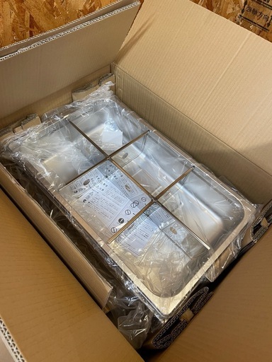 C(7443) 未使用品 TKG 電気おでん鍋 6ッ切 EOD3701 業務用