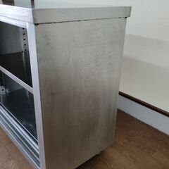 ステンレスキャビネット作業台　W900サイズの画像