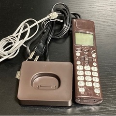 FAX付き電話機　子機付き(中古　箱あり)の画像