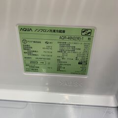 ★ジャングルジャングル石川金沢店★ アクア 冷蔵庫 AQR-46N2（W）-1 458L 2023年製 動作確認／クリーニング済みの画像