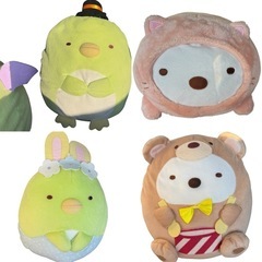 すみっコぐらし　ぬいぐるみ８点セット　の画像