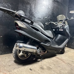 ★支払総額4.8万円★走行テスト済み！全国配送可能！ ヤマハ マジェスティ125 5CA 車格大きい小型！社外メーター！LEDヘッドライト！通勤通学に！の画像