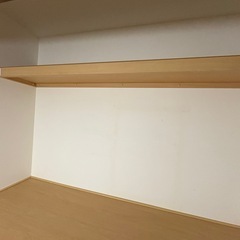 クローゼット折戸　枕棚の画像