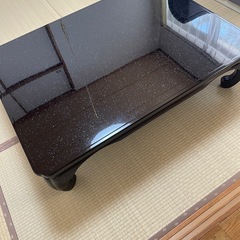座卓、漆塗りの画像