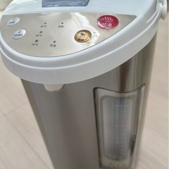 2024年冬購入冬のみ使用／大容量)湯沸かし電気ポット５リットル／電気なしで使用可能の画像