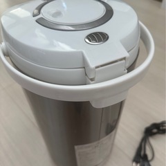 2024年冬購入冬のみ使用／大容量)湯沸かし電気ポット５リットル／電気なしで使用可能の画像
