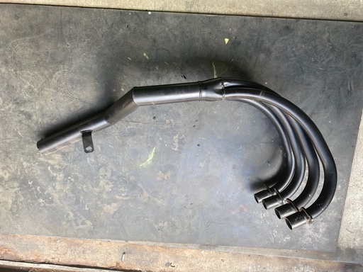 ゼファー400 アルミショート管60φ