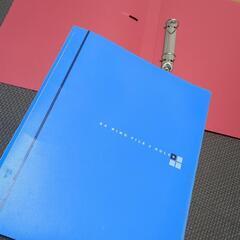 A4リングファイル　2穴　3冊の画像