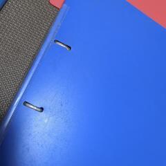 A4リングファイル　2穴　3冊の画像