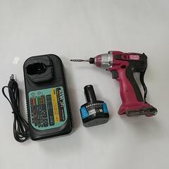 🎉日立  インパクトドライバーWH9DM【バッテリー&充電器セット】・HITACHI・電動工具・充電式・コードレス・ドリル・穴あけ・ネジ止め・自動車・バイク・木工・DIY・引き取り・岡山市中区の画像
