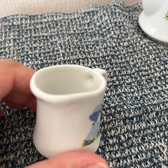陶器　おままごと用ティーセットの画像