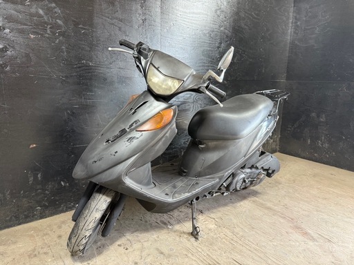 ★支払総額8.2万円★定休日なし！いつでも現車確認可能です！ スズキ アドレスV125 黒 CF4EA 人気のV125！ 4ストインジェクション！ 集中キー！ サイスタ付き！