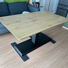 【美品】昇降式ダイニングテーブルの画像