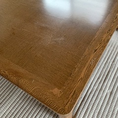 木製座卓テーブルの画像