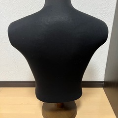 メンズ　半身　マネキン　ブラックの画像