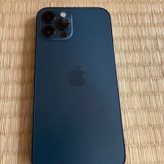 【美品】iPhone 12Pro パシフィック ブルー　SIMフリー　128GBの画像