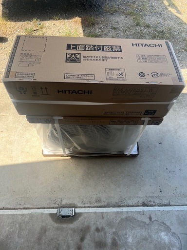 ③⭐️3年保証⭐️日立6-8畳エアコン取り付け込み