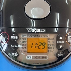 象印  圧力IH炊飯器  5合  2021年製  NW-TB10の画像