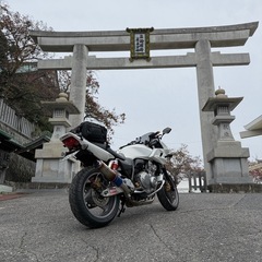 【美車】ホンダ CB400SB（NC42）走行17,500km／アールズギアマフラー／装備多数／ヘルメット付きの画像