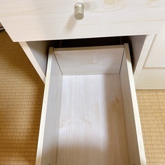 北欧風おしゃれ ドレッサー 化粧台　ミラー・引き出し付き の画像