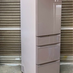 〖倉庫保管品〗　中古　日立　ヒタチ　HITACHI　5ドア冷蔵庫　冷凍冷蔵庫　右開き　R-HWS47R　470L　2021年製の画像