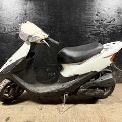 ★支払総額3.6万円★定休日なし！いつでも現車確認可能です！ ホンダ ライブディオZX仕様 白 AF35 2ストのためオイル注ぎ足すだけ！ フロントディスクブレーキ！ カスタムベースに♪の画像