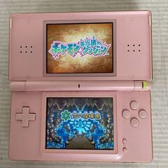 【Nintendo】 DS lite USG-001 ピンク 動作確認済み ニンテンドー 任天堂 ゲーム機 携帯型ゲーム機 DSライト A0291の画像