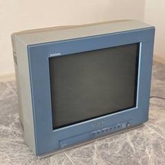 懐かしいゲームプレイできます🔥希少モデル SONY Trinitron トリニトロン ブラウン管テレビ 14型 PS2 ゲームセット すぐ遊べる内容です🔥の画像