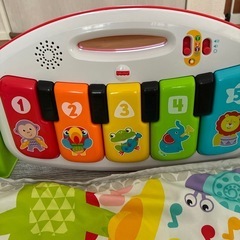 fisher-price あんよでキック！4WAYバイリンガル・ピアノジムの画像