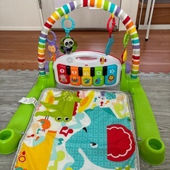 fisher-price あんよでキック！4WAYバイリンガル・ピアノジムの画像