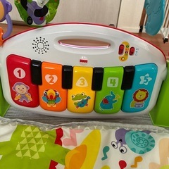 fisher-price あんよでキック！4WAYバイリンガル・ピアノジムの画像