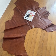 本牛革ハギレの画像