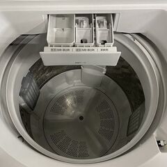 2024年製 パナソニック 全自動洗濯機 7.0kg スゴ落ち泡洗浄 時短 おしゃれ着 クリーニングコース NA-FA7H3 中古家電 店頭引取歓迎 R10035の画像