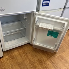 安心の1年保証付。【Haier 2ドア冷蔵庫　JR-9A 2024年製　87L】取りに来れる方限定の画像