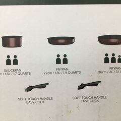 海外・日本製品のサルベージ品　COMBEKK  COOKWARE  ５点SETの画像