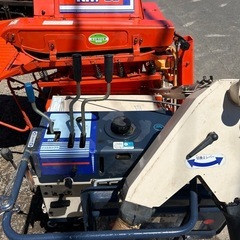 クボタ ハーベスター　脱穀機　7.5馬力　ガソリン RH-500 脱穀 クローラー　稲刈　自走式　稲　麦　脱こく　コンバイン ハーベスタ 程度良好　宮崎 簡易始動動画 ありの画像
