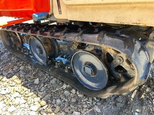 クボタ ハーベスター脱穀機7.5馬力ガソリン RH-500 脱穀 クローラー稲