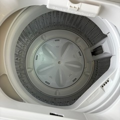 0504 美品 YAMADA SELECT  2023年製 全自動電気洗濯機 4.5Kg YWM-T45H1の画像