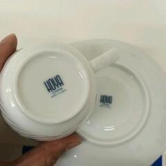 0902-104 HOYA　ティーカップ＆ソーサーセットの画像
