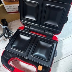 Vitantonio ワッフル ホットサンドメーカーの画像