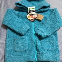 キッズ　もこもこ　アウター　ジャンバー　ブルゾン　フード　パーカーの画像