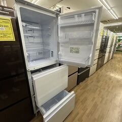 【ドリーム川西店御来店限定】シャープ　350L冷蔵庫　SJ-GW35G-W 2021年製／クリーニング済み 【2125560000023242】の画像