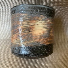 信楽焼　ロックカップ①　　　　の画像