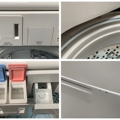 〖倉庫保管品〗　中古　東芝　TOSHIBA　洗濯機　8kg　AW-8DP3　2023年製の画像