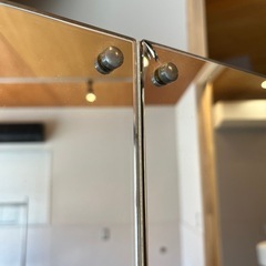 シューズボックス 靴箱 靴収納 玄関収納 ミラーの画像